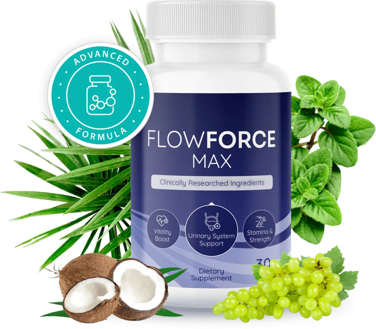 FlowForce Max 2 bottle